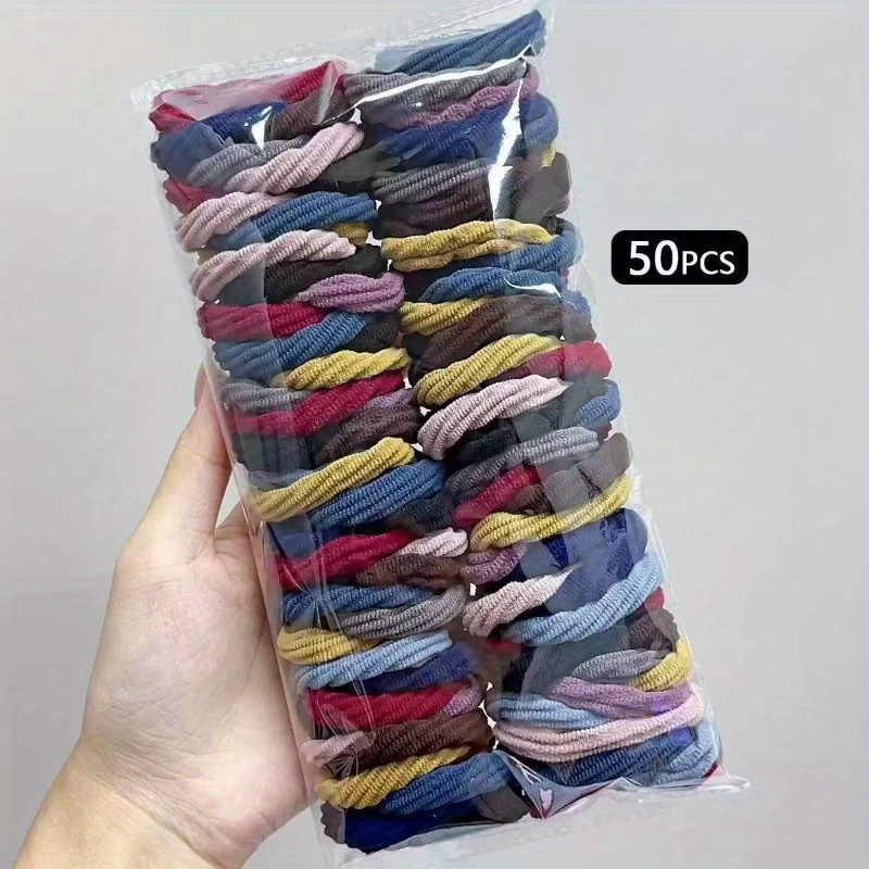 Travel Accessories For Elderly - 50 SZT. Czarne Mieszane Kolory Satynowe