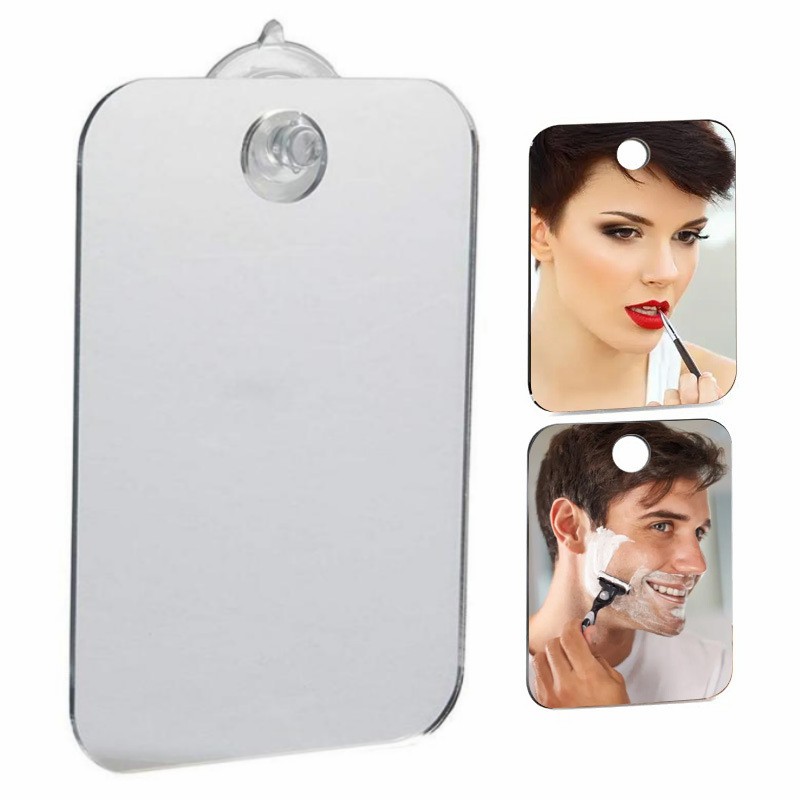 Travel Accessories Needed - Akrylowe lustro przeciwmgielne Prysznic Golenie Lustro