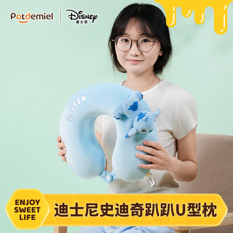 Travel Accessories Disney - Oryginalna poduszka podróżna Potdemiel Disney Stitch