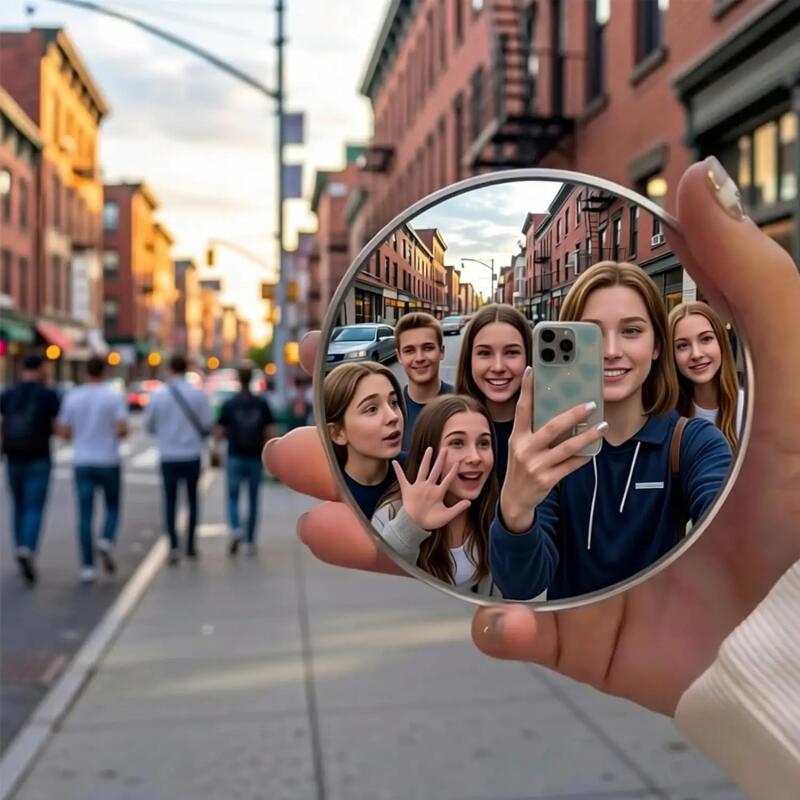 Travel Accessories Gadget - Przenośne lusterko do selfie, lusterko wypukłe