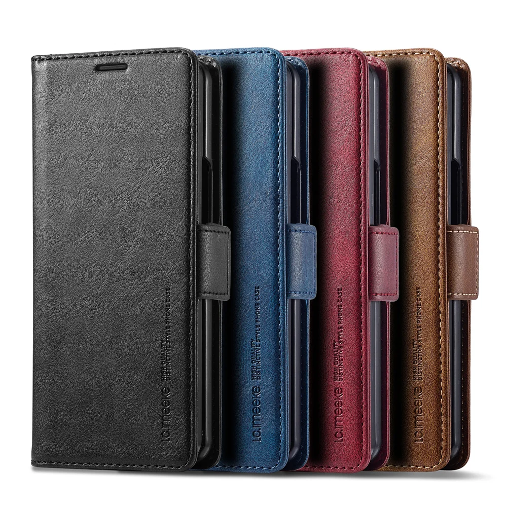 Passport Holder Rfid - Skórzane etui na telefon Samsung Galaxy
