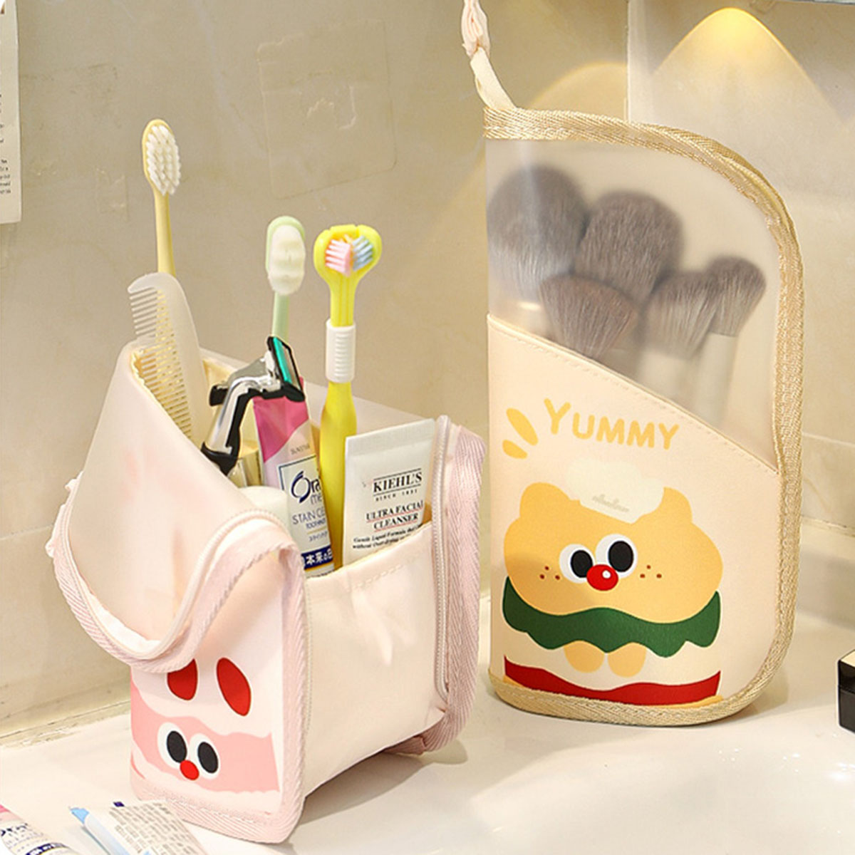Travel Accessories Toiletries - 1 szt. Kosmetyczka Podróżna Stojąca Torba