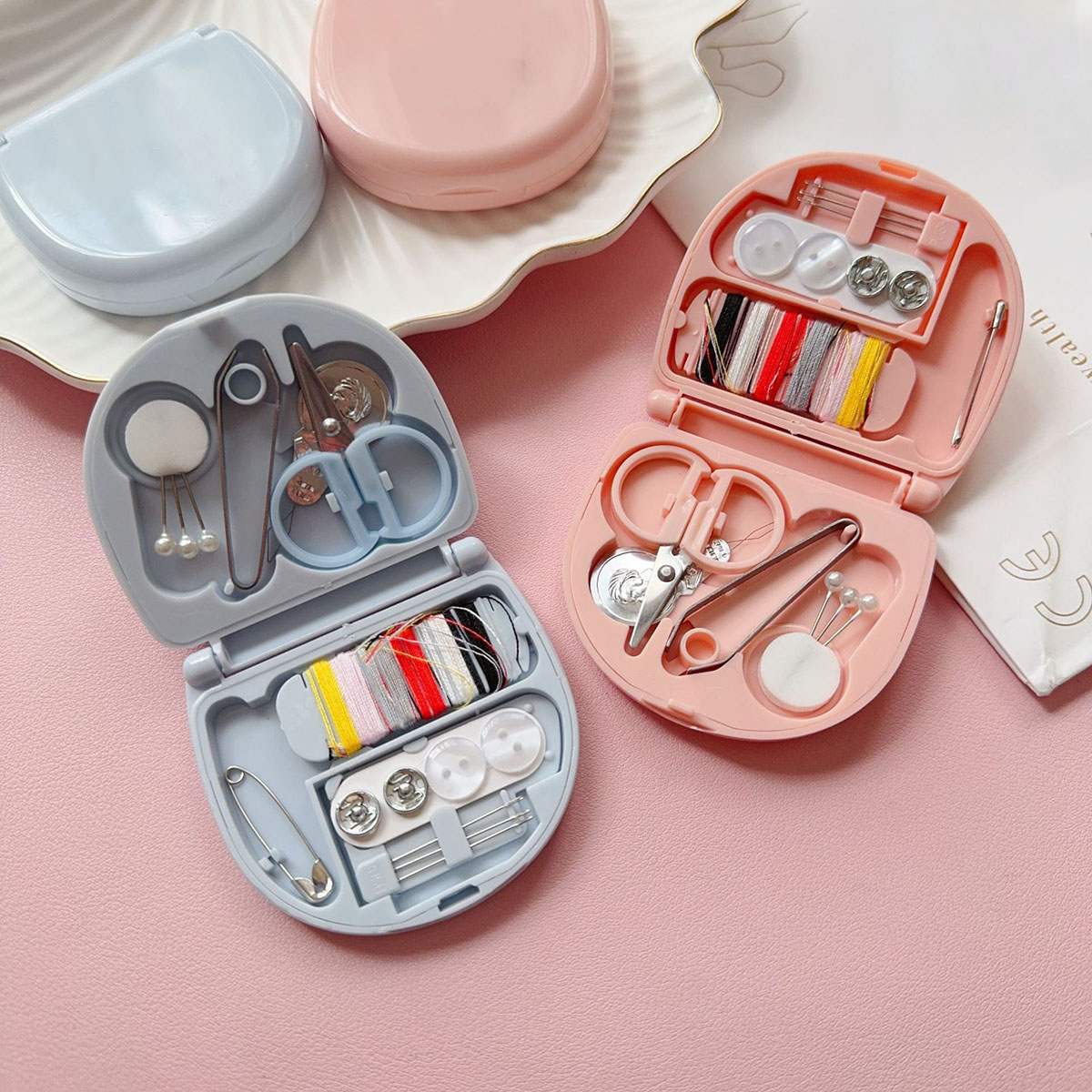 Travel Accessories Kit For Women - Mini zestawy ręcznych maszyn do szycia
