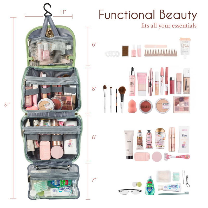 Wodoodporna kosmetyczka wisząc – Travel Accessories Needed recenzja i cena