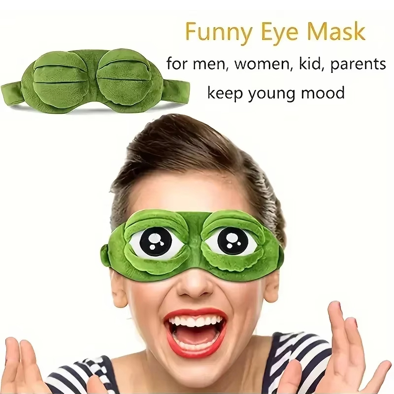 Maska na oczy w kształcie żaby – Travel Accessories Gadget recenzja i cena