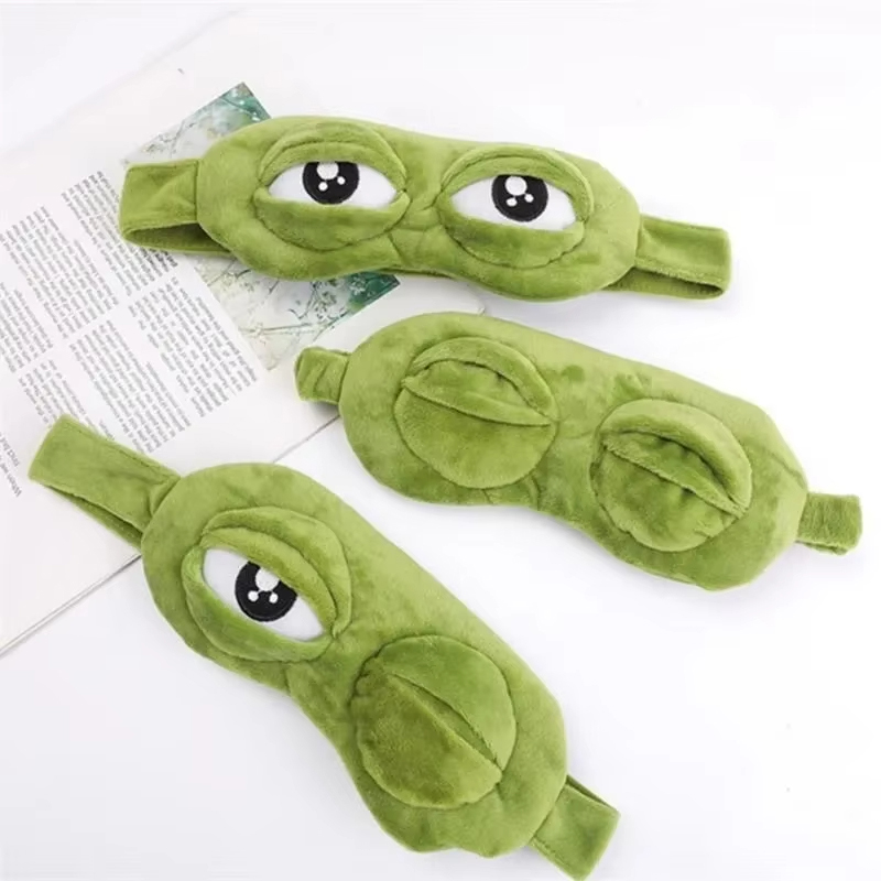 Maska na oczy w kształcie żaby – Travel Accessories Gadget recenzja i cena