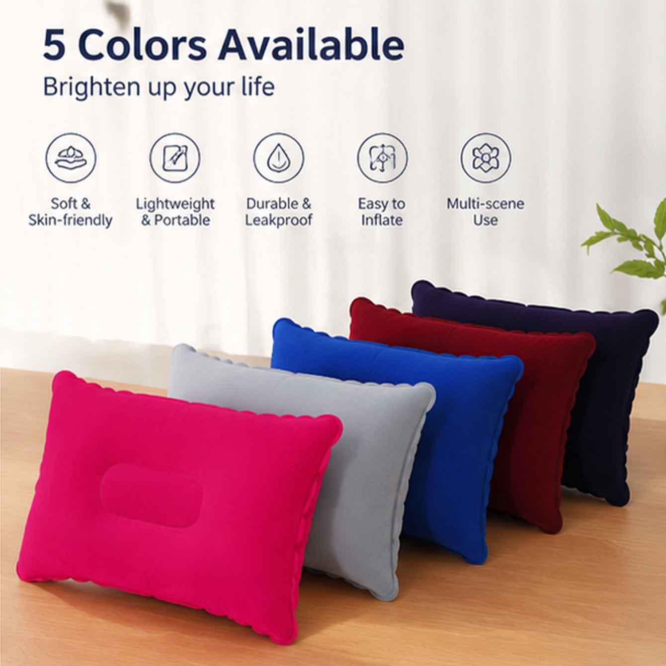 2 sztuki ultralekkich, dmuchan – Travel Pillow Inflatable recenzja i cena