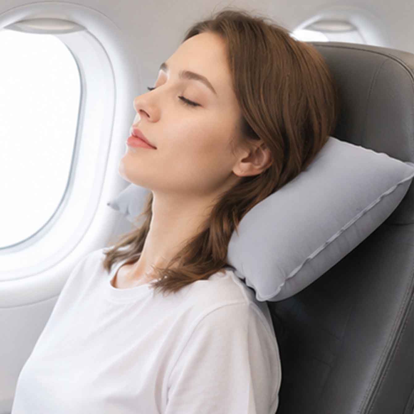 2 sztuki ultralekkich, dmuchan – Travel Pillow Inflatable recenzja i cena