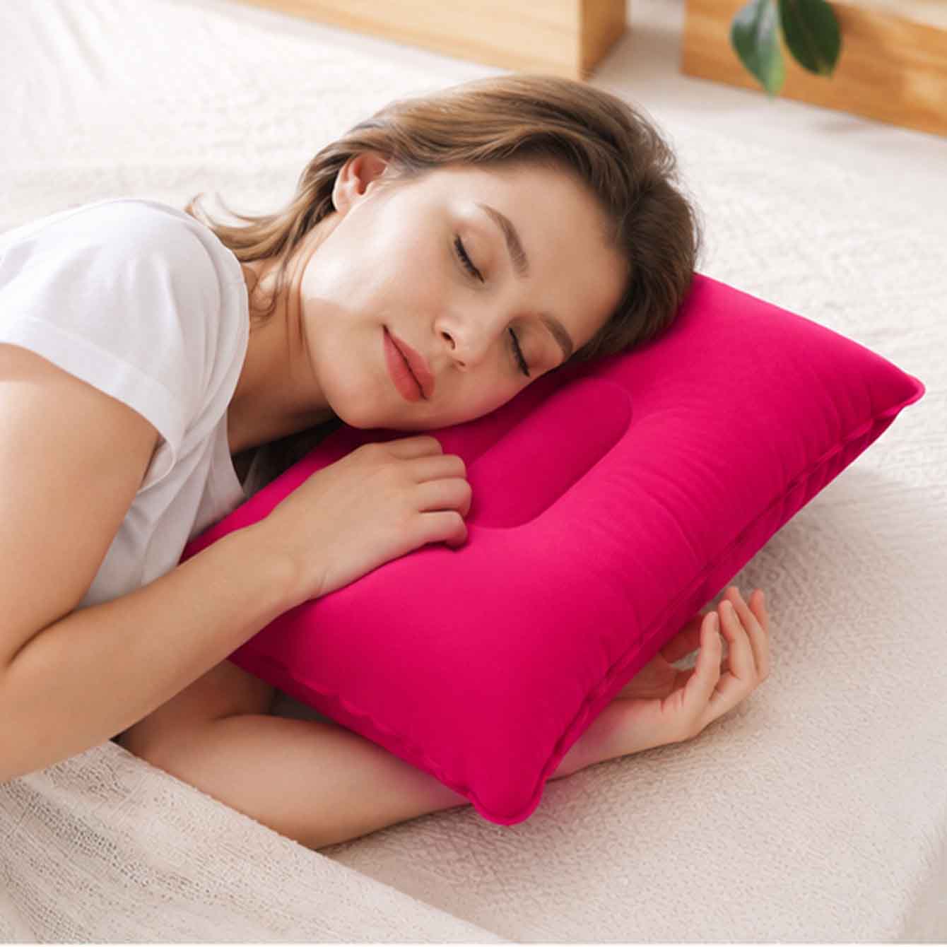 2 sztuki ultralekkich, dmuchan – Travel Pillow Inflatable recenzja i cena