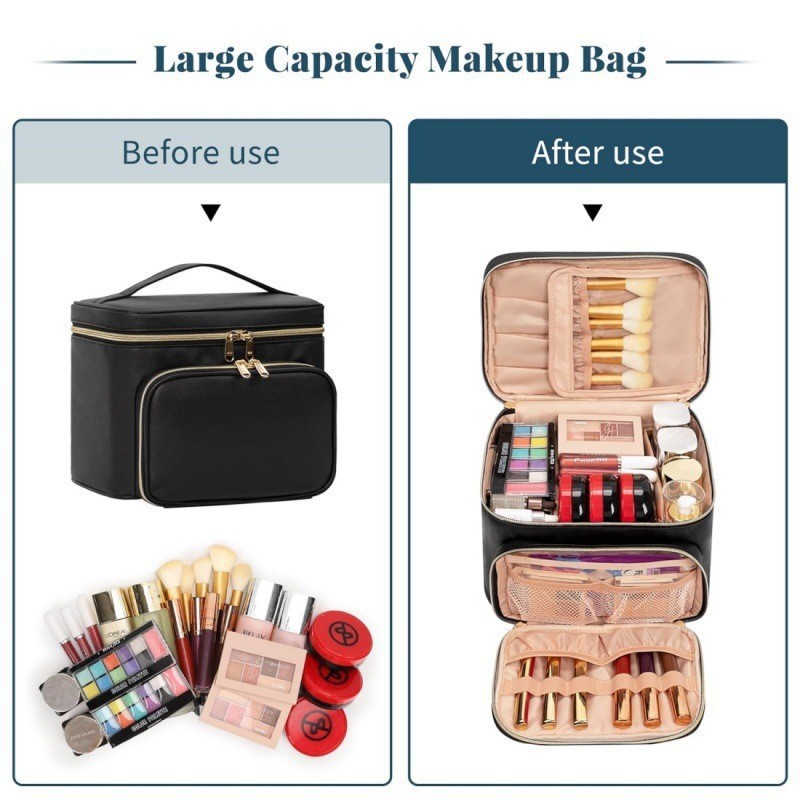Duża, wodoodporna kosmetyczka, – Travel Accessories Toiletries recenzja i cena
