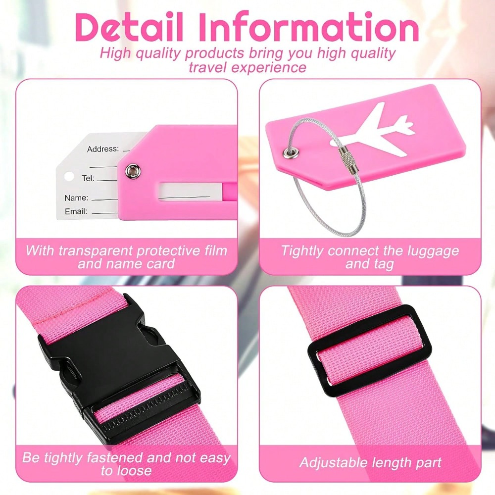 Zestaw pasków do bagażu z zawi – Luggage Strap Belt recenzja i cena