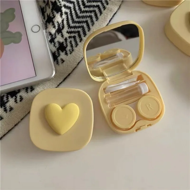 Fioletowe serce Etui na soczew – Travel Accessories Kit For Women recenzja i cena