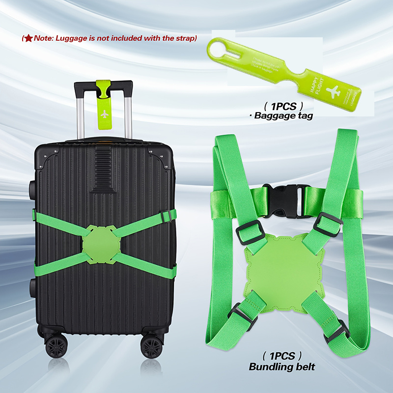Zestaw 2 pasków do bagażu + za – Luggage Strap Belt recenzja i cena