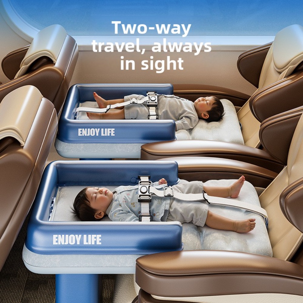 Nadmuchiwane łóżko samolotowe  – Travel Pillow Inflatable recenzja i cena