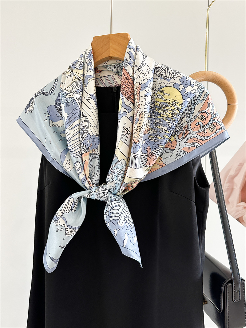 Szalik z satynowego jedwabiu 1 – Travel Accessories To Gift recenzja i cena