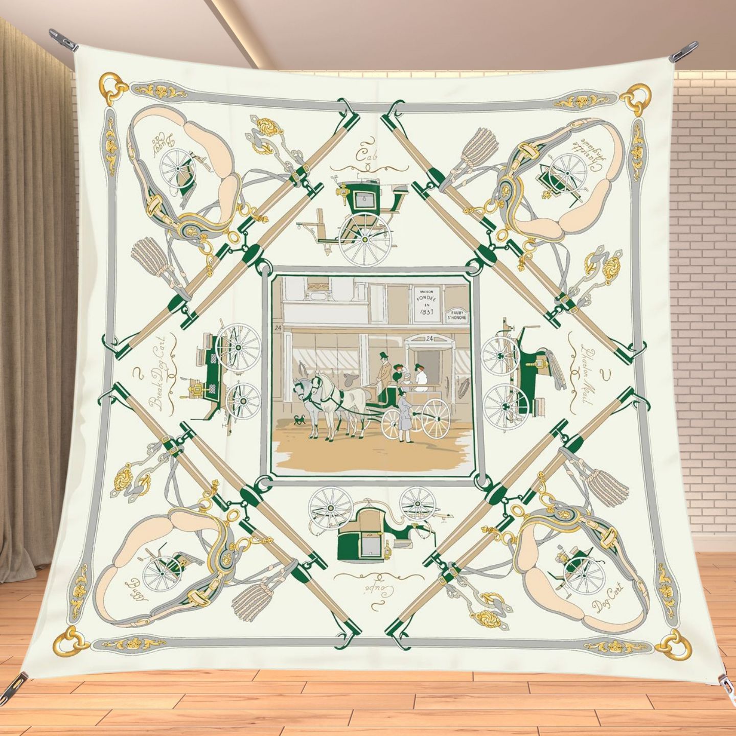 90cm Kwadratowa Apaszka z Jedw – Travel Accessories For Elderly recenzja i cena