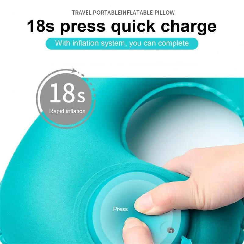 Nadmuchiwana przenośna poduszk – Travel Pillow Inflatable recenzja i cena