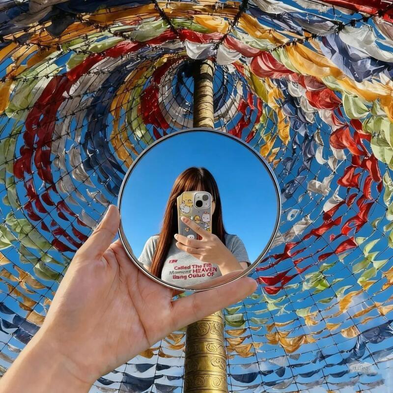 Przenośne lusterko do selfie,  – Travel Accessories Gadget recenzja i cena