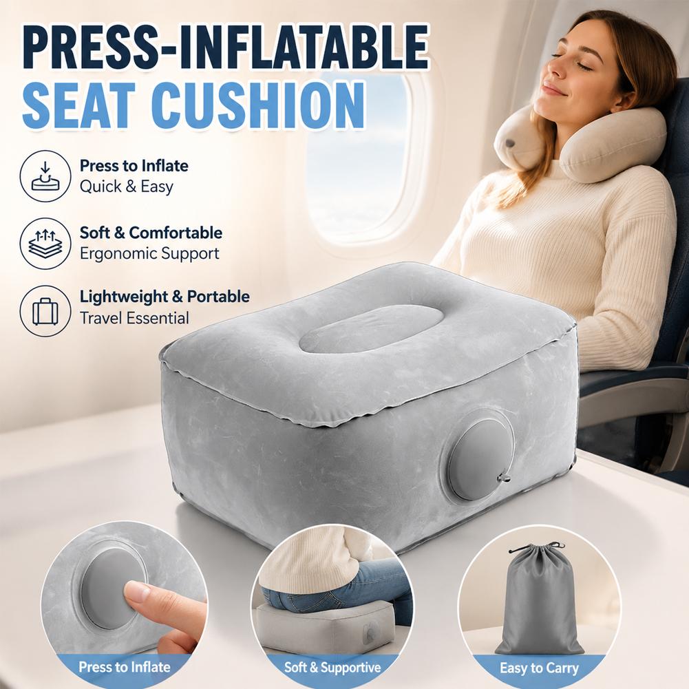 Nadmuchiwana poduszka podróżna – Travel Pillow Inflatable recenzja i cena