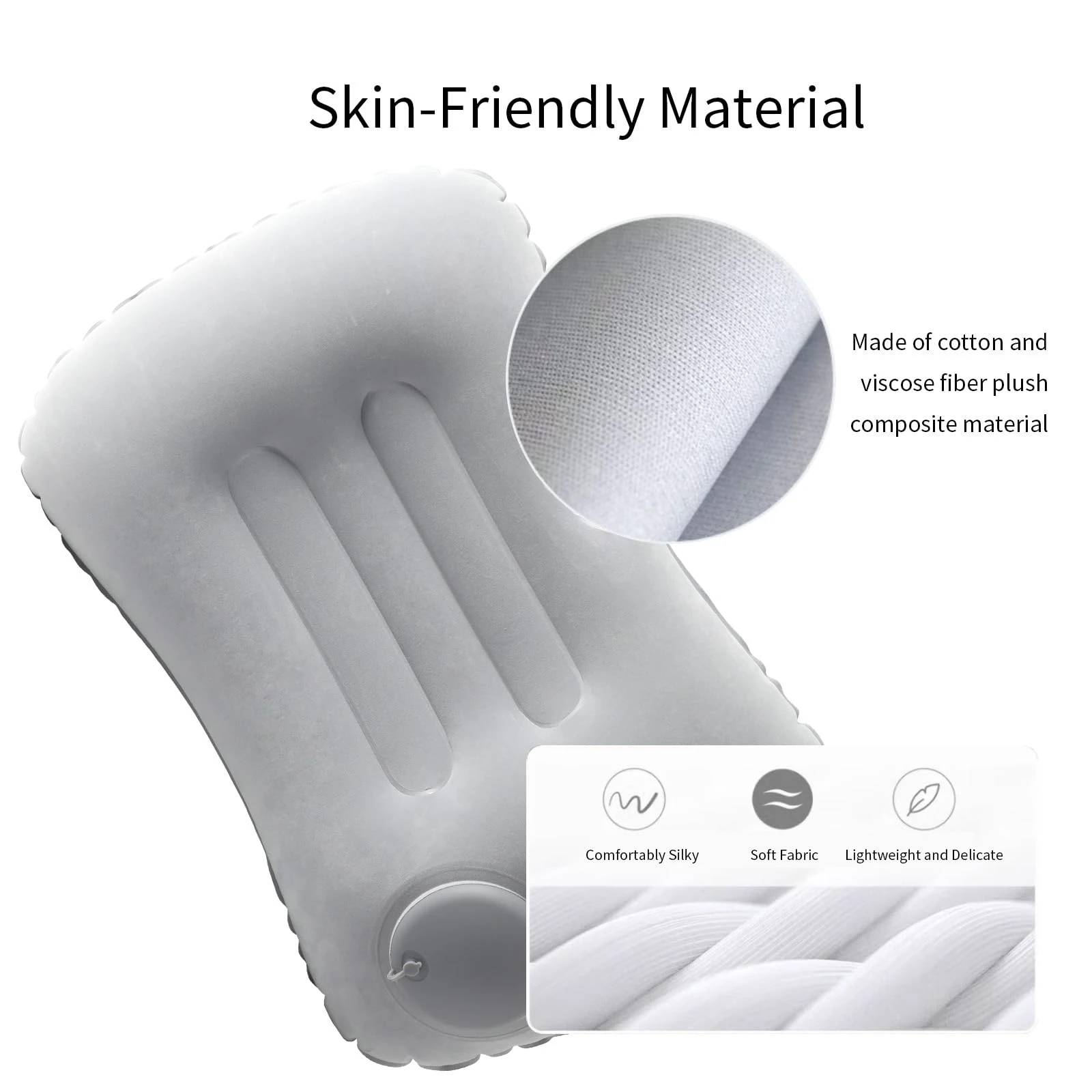 Przenośna wygodna poduszka nad – Travel Pillow Inflatable recenzja i cena