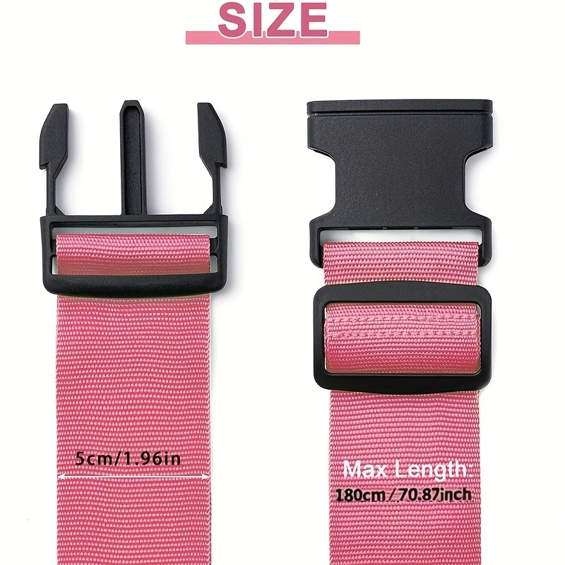 Zestaw 4 pasków do bagażu, pas – Luggage Strap Belt recenzja i cena