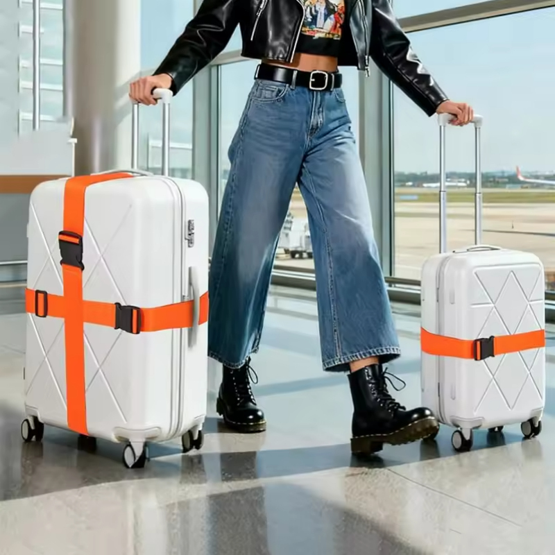 Zestaw 4 pasków do bagażu, pas – Luggage Strap Belt recenzja i cena