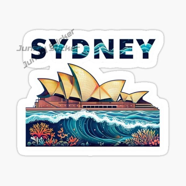 SYDNEY AUSTRALIA Naklejka podr – Travel Accessories Sydney recenzja i cena