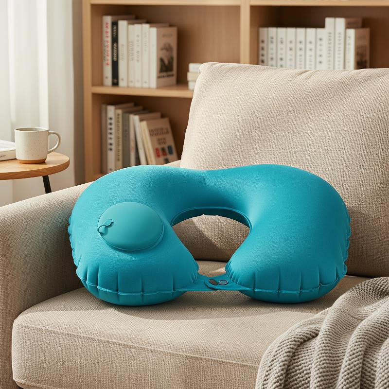 Nadmuchiwana, przenośna podusz – Travel Pillow Inflatable recenzja i cena